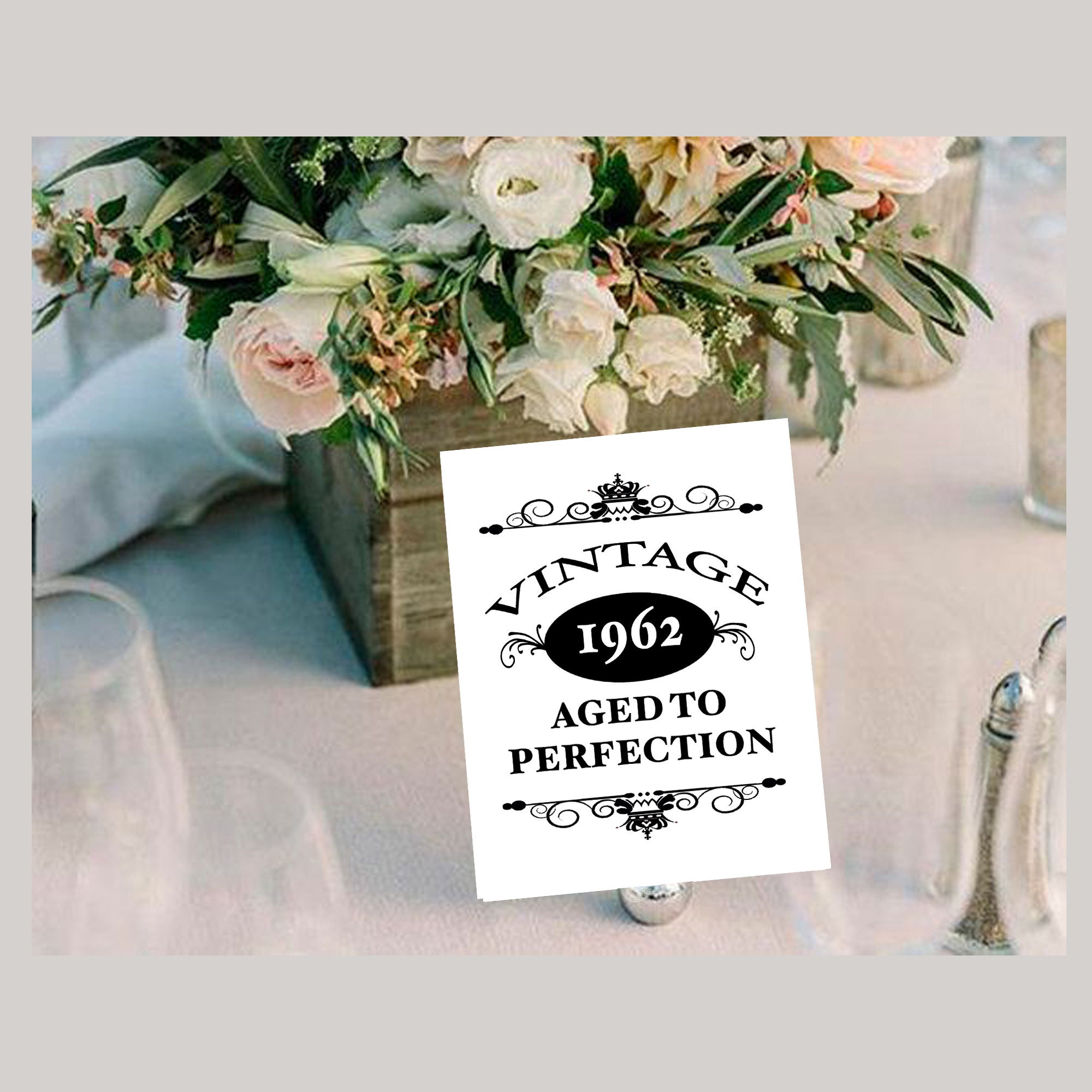 60th Birthday Party Decorations 60th Birthday Decor 60th Etsy