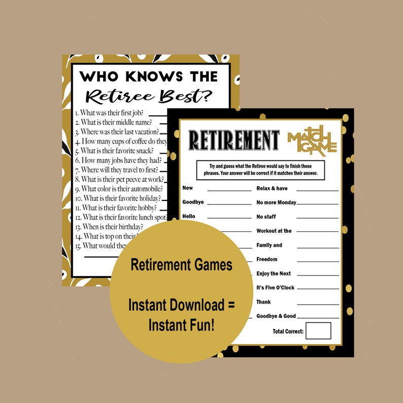 Retirement Get together Video games, Who Understands the Retiree Suitable, 2019 Retirement Bash, Co-Employee Retirement Game titles, Retirement Recommendations, Immediate Down load image about Retirement Party Games Free Printable known as Retirement Occasion Video games, Who Understands the Retiree Least difficult, 2019 Retirement Occasion, Co-Personnel Retirement Online games, Retirement Recommendations, Instantaneous Obtain