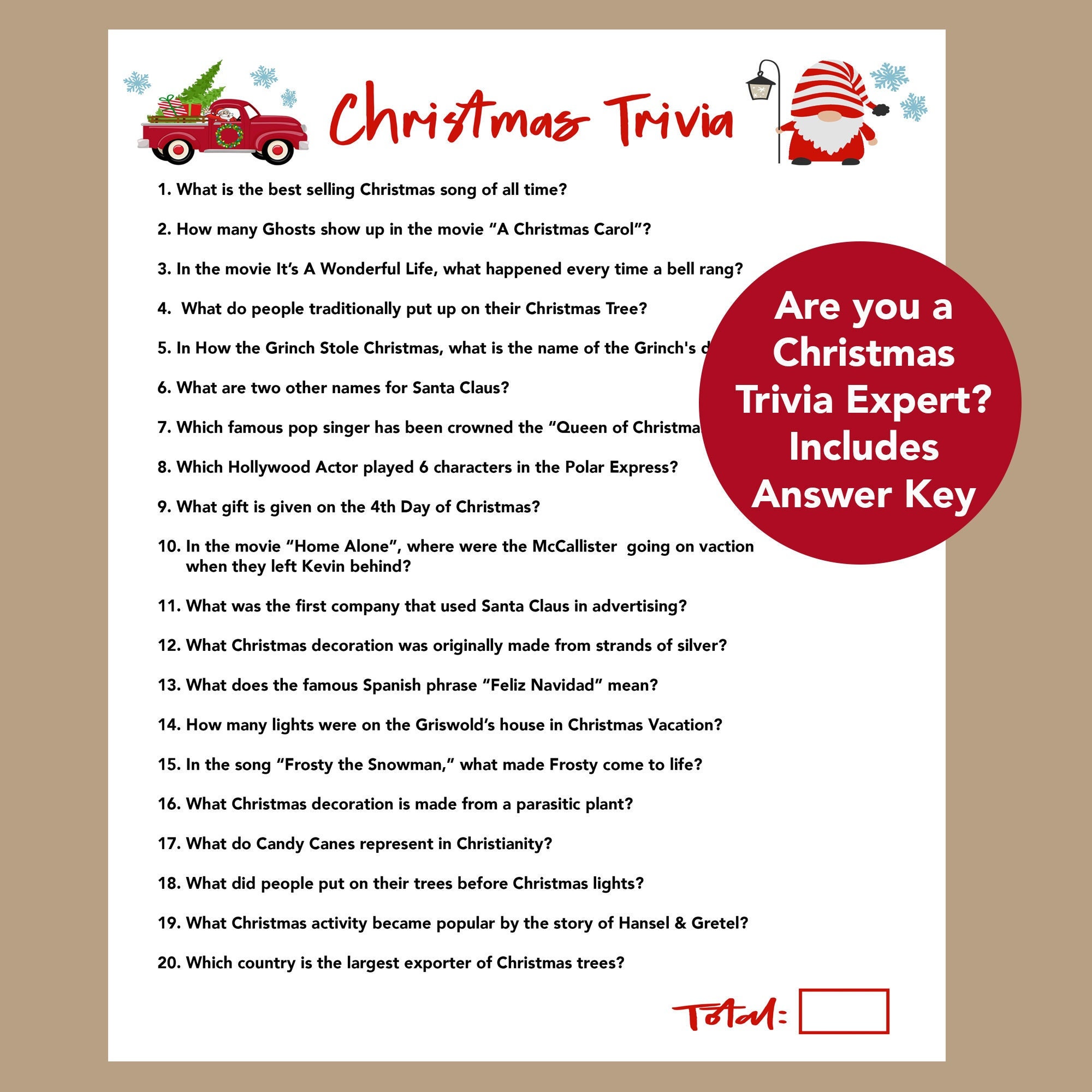 35 Holiday Trivia Questions For Your Zoom Parties
