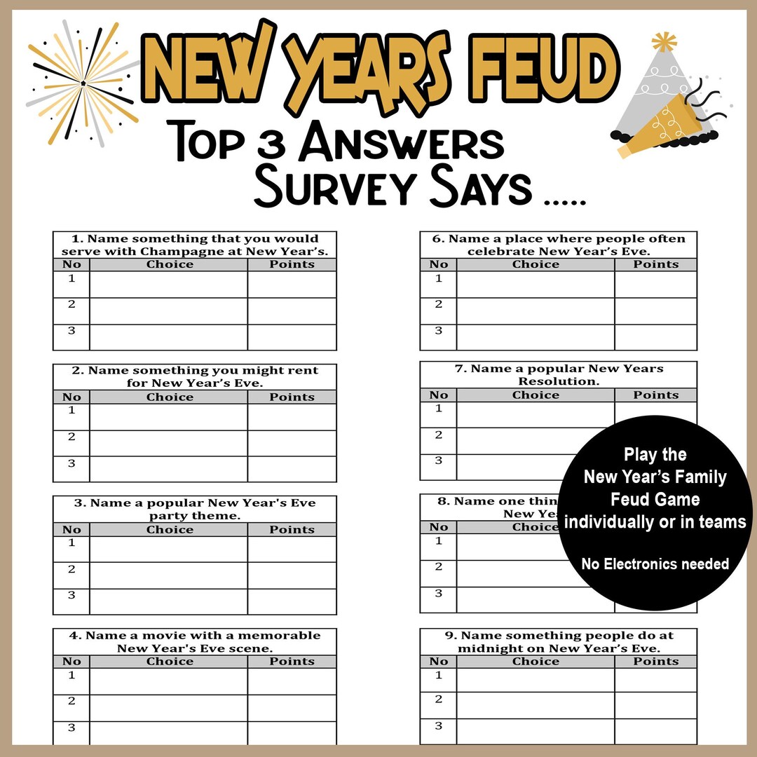 chinese new year family feud