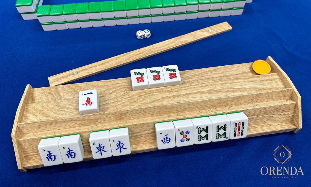 Mahjong Tile Holder 2 Pack // Tile Racks // Rummikub // Mahjongg