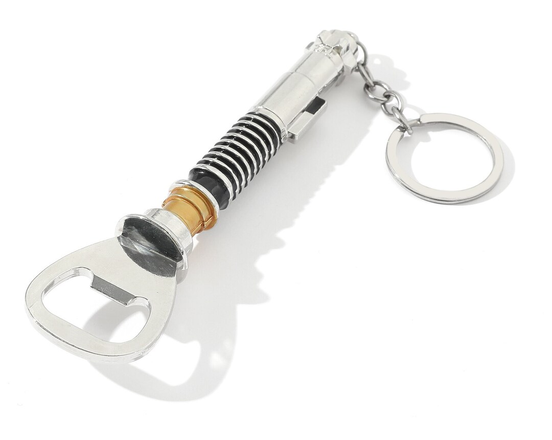 Lightsaber Bottle Opener Luke Style Key Chain Bottle Opener Jedi Sith