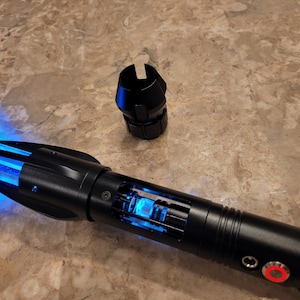 Lightsaber Part Forked Emitter Saber Part Light Saber Add On Sith Jedi Dark Side Light Side Custom Lightsaber Part Star Wars Bossaber