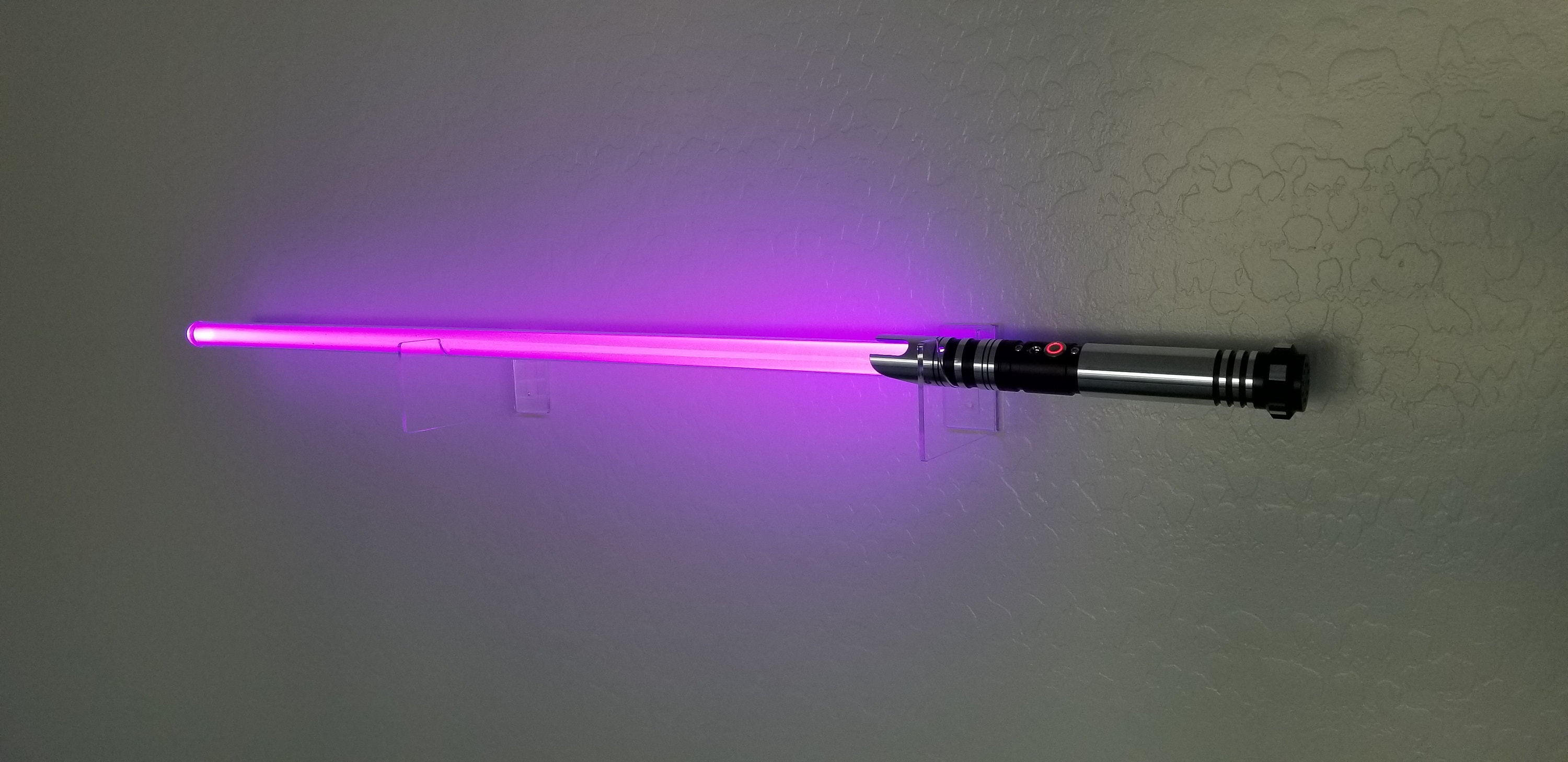 Lightsaber Display Wall Mount Acrylic Lightsaber Stand Etsy