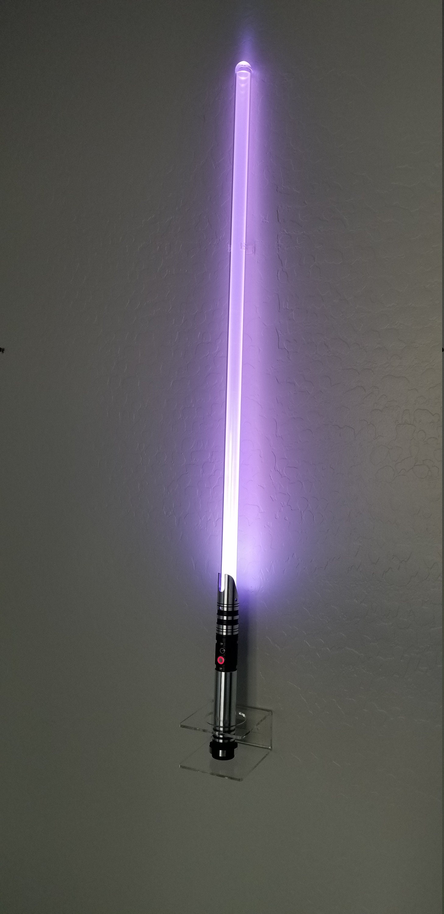 Lightsaber Display Wall Mount Acrylic Lightsaber Stand Etsy Canada