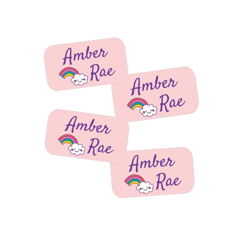 Girl Icons Cursive Font Extra Small Label Pack