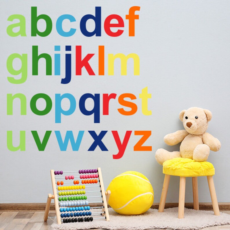 Alphabet Wall Decal