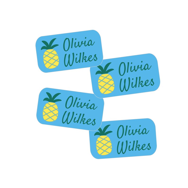 Girl Icons Cursive Font Extra Small Label Pack