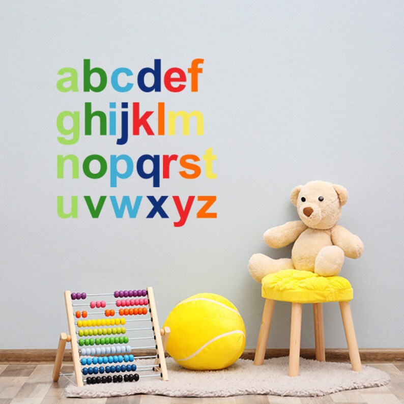 Alphabet Wall Decal