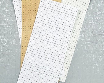 Days of the week calendar strip stickers - Monthly 5mm calendar strips vertical/horizontal (1st letter of each day) Bullet Journal/Notebook