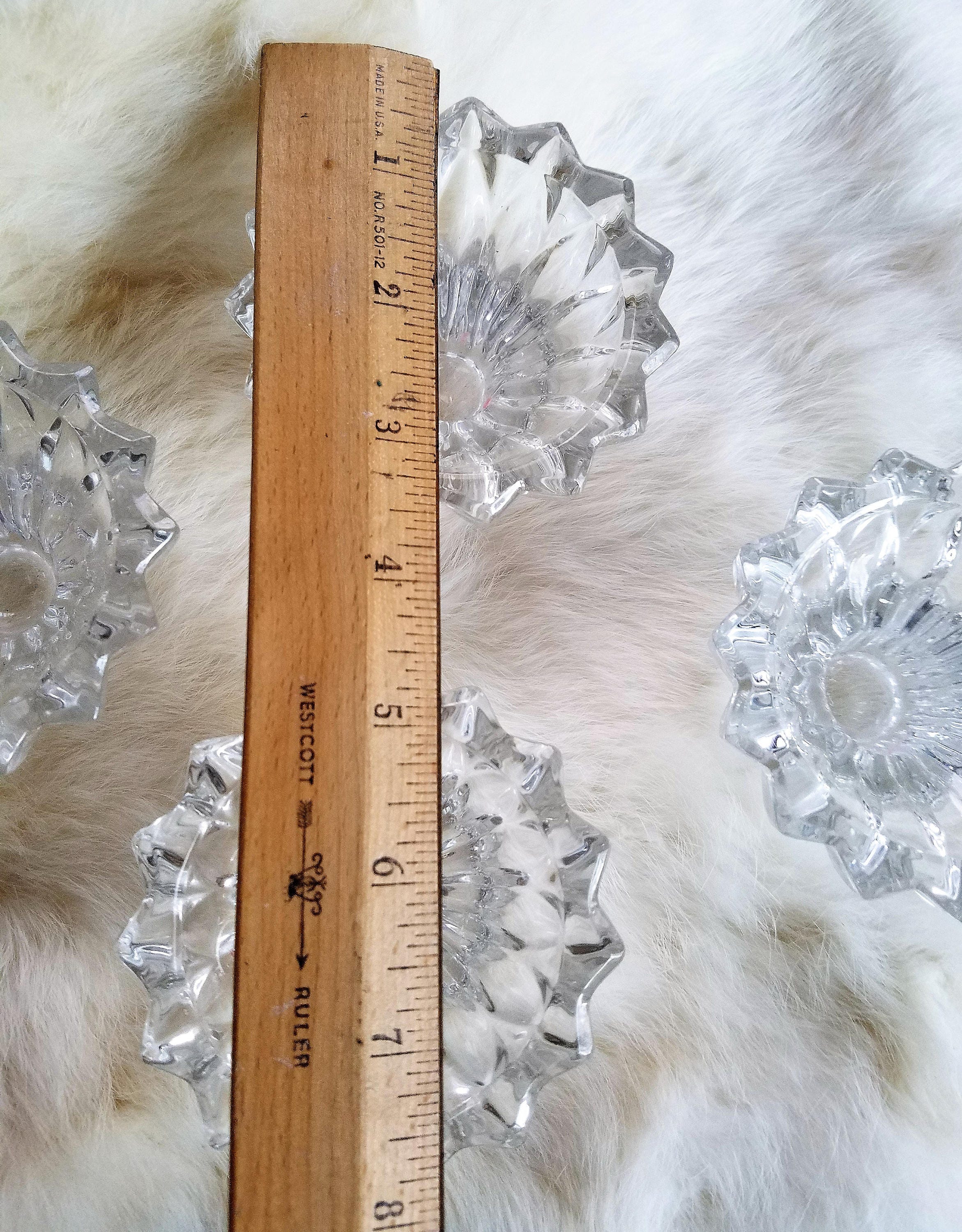 German Crystal Vintage Candle Holders New in Original Box Etsy