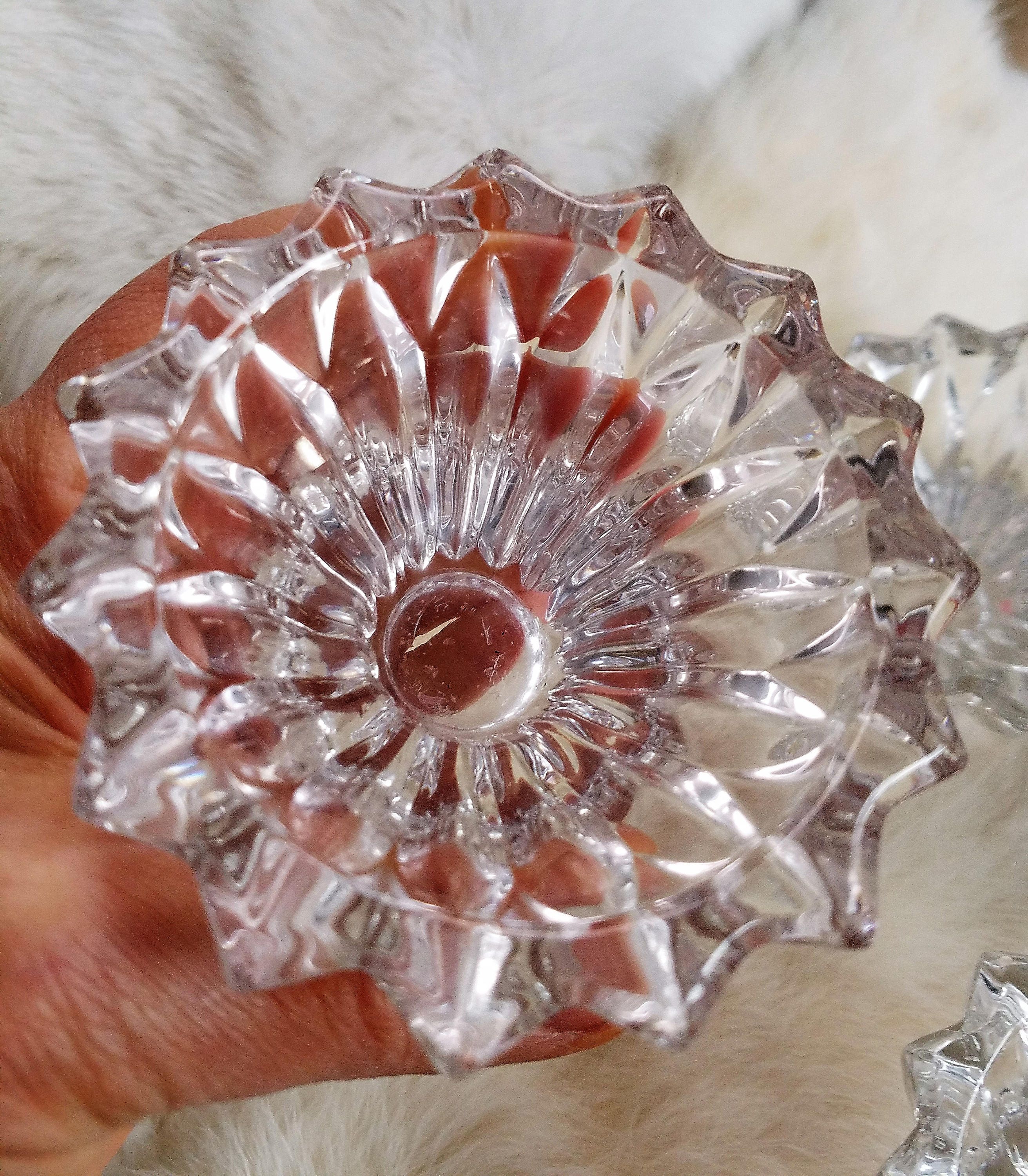 German Crystal Vintage Candle Holders New in Original Box Etsy