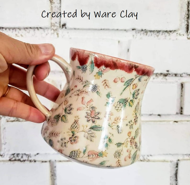 Ceramic Transfer 5 Colour Florals Etsy