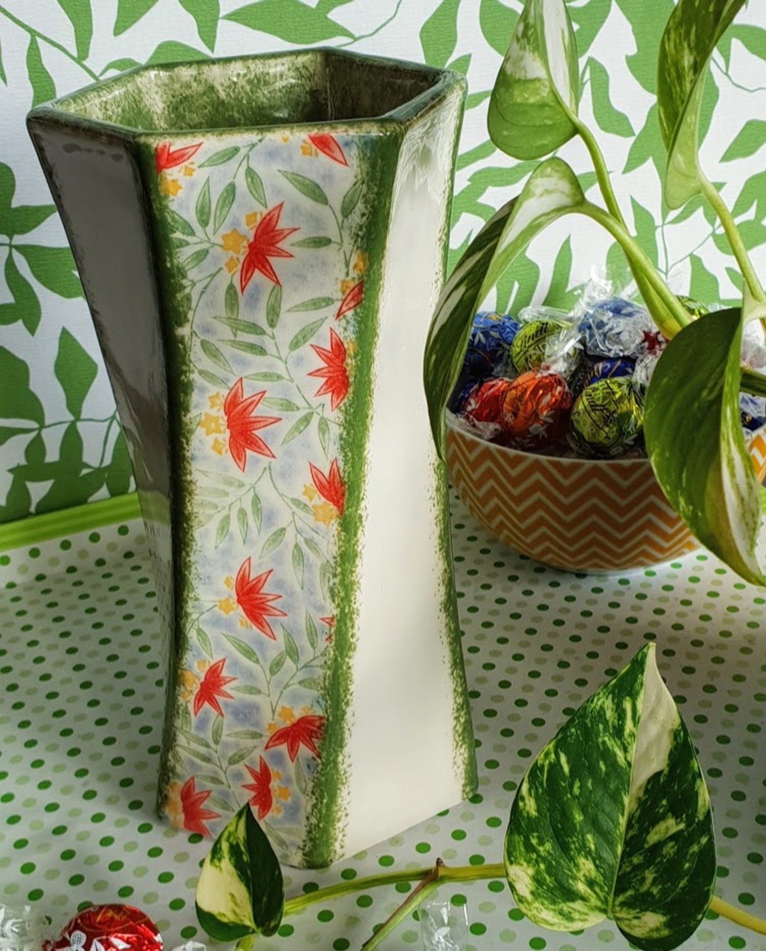 Ceramic Transfer Summer Flowers Etsy