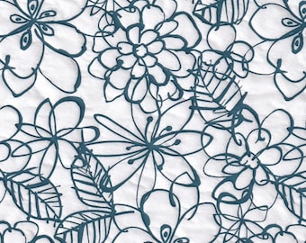 Ceramic Transfer - Scribble Flowers