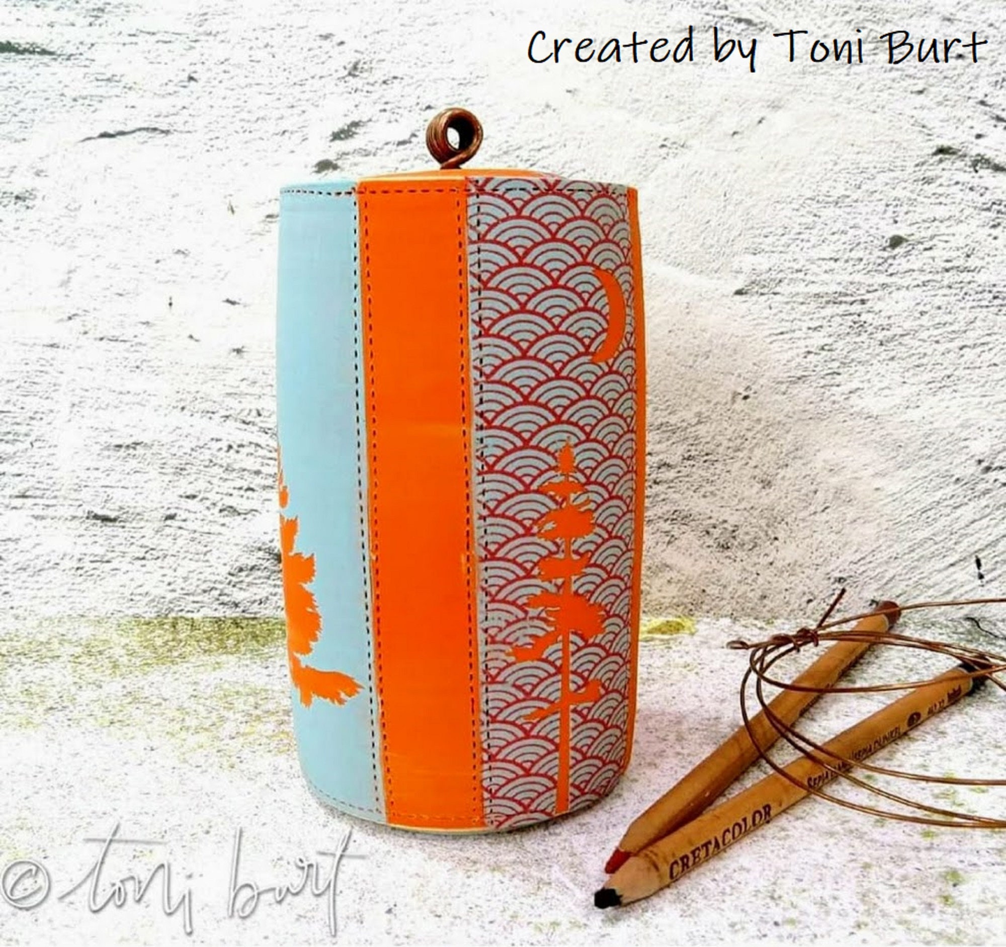 Ceramic Transfer Waves Red Etsy Australia