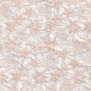 Ceramic Transfer - Raised Maple White