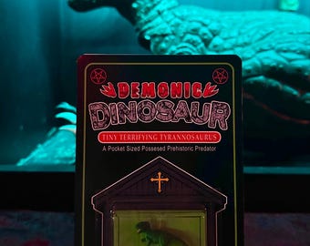 Demonic Dinosaur Paranormal History Toy