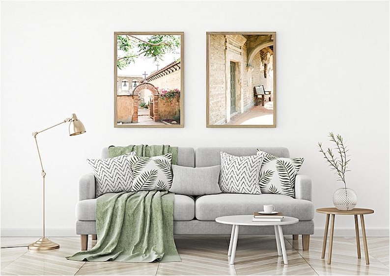 Home Decor European Wall Art Set Architectural Print Etsy