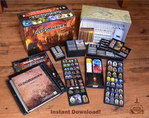 Diy gloomhaven organizer - notepasa
