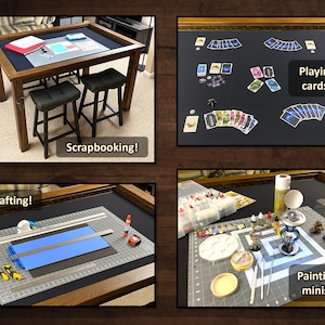 Build Your Own Gaming Table with Recessed Vault and Cover (Digital Guide and Plans) image 4