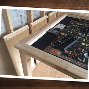 Build Your Own Gaming Table with Recessed Vault and Cover (Digital Guide and Plans) image 7