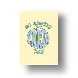 Earth Day Birthday Card voor natuurlijke gezonde spiritualiteit zonne-Return
