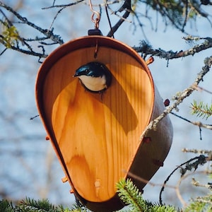 Wren Den Birdhouse - Handmade in Canada