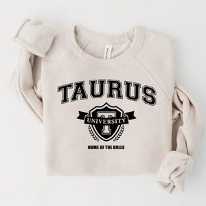 Taurus Sweatshirt, Zodiac Sweatshirt, Zodiac Gift, Astrology Signs Sweatshirt, Taurus, Gemini,  Cancer, Leo, Virgo, Bella Canvas, Taurus