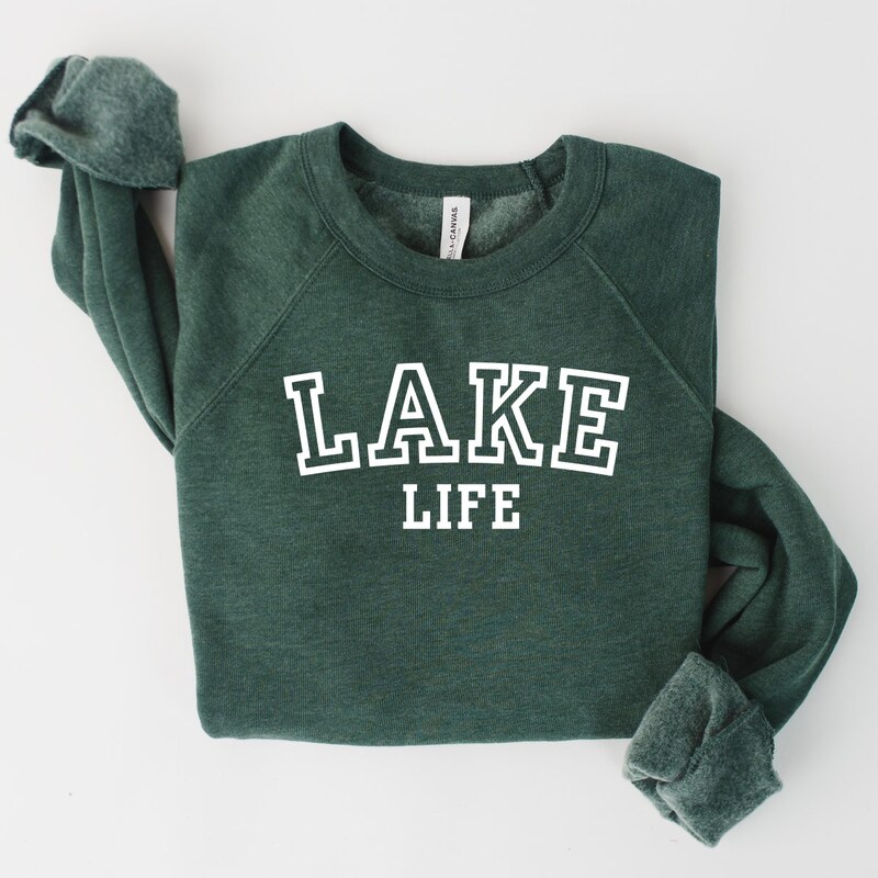 Lake Days Relaxed Sweatshirt - Grey