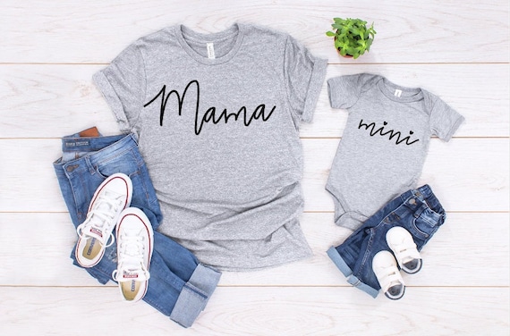 Mommy and top me matching shirts
