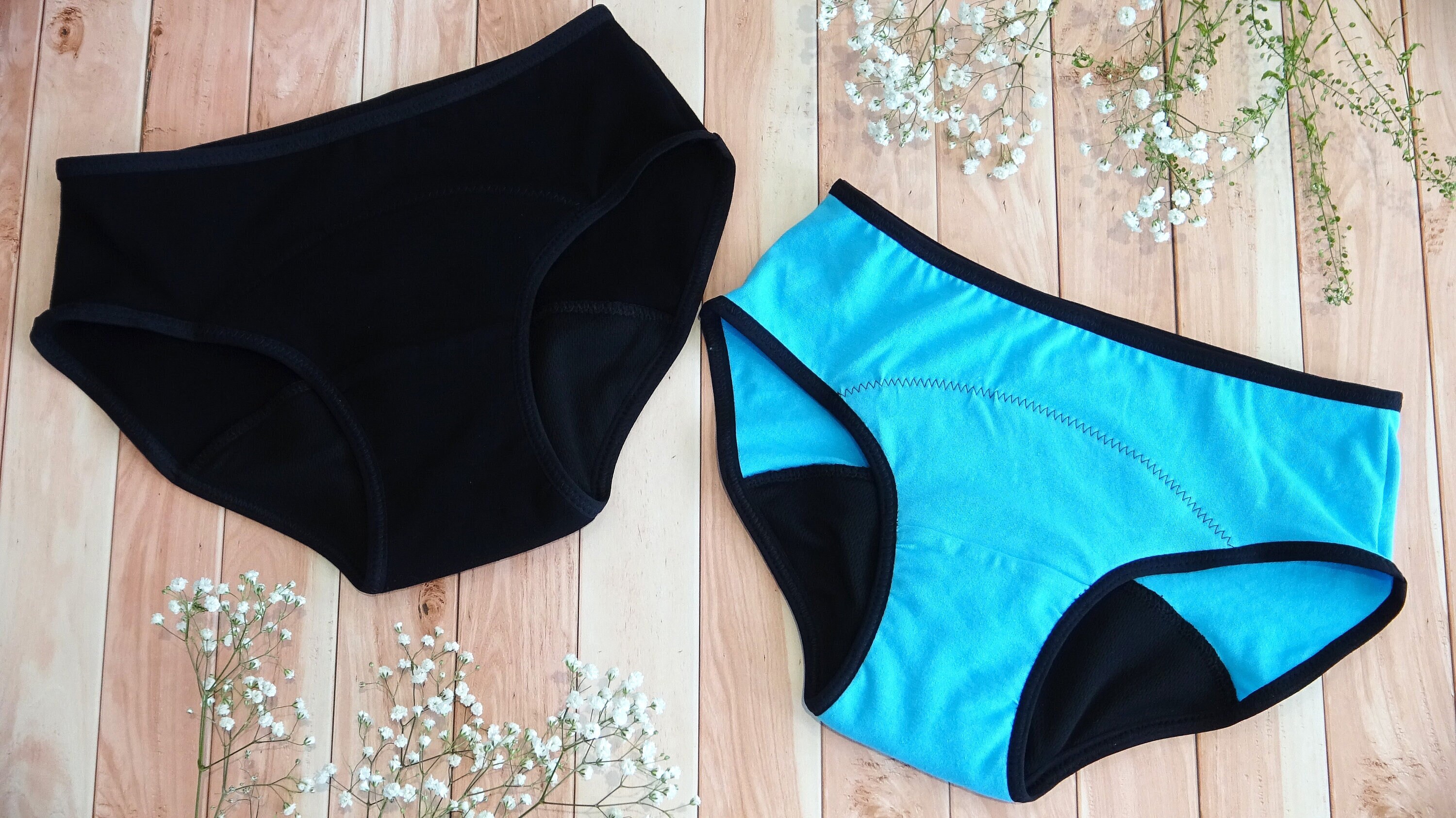 Washable Menstrual Panties Etsy Canada