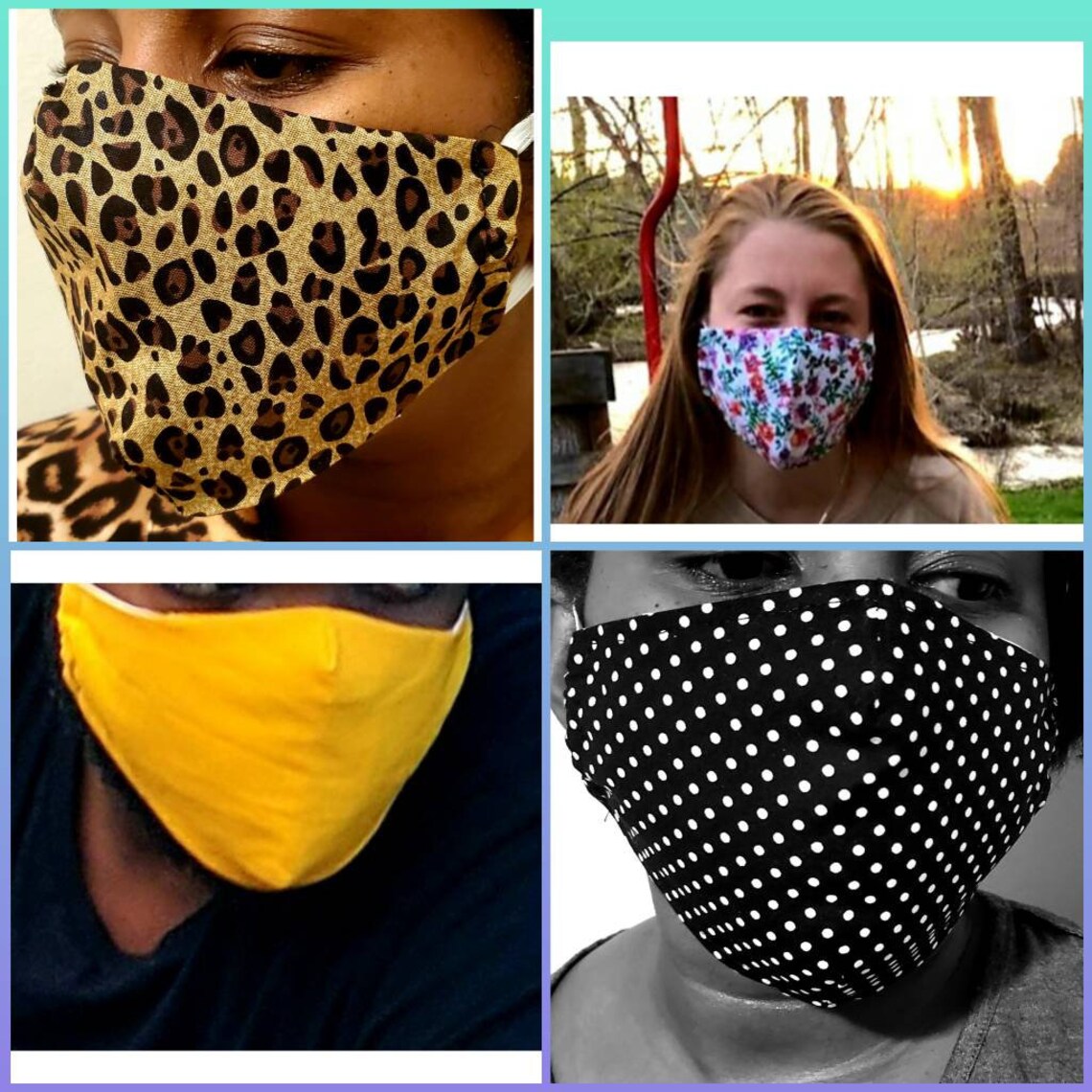 Face Mask/three/two Layer Face Mask/masks/filter/mask With Etsy