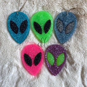 Alien Car Air Freshener, Car Freshie, Far Out Car Scent, Hippie Alien Freshie, Aromas, Freshy, Car Candle, Alien Aromie, Alien Gift ET