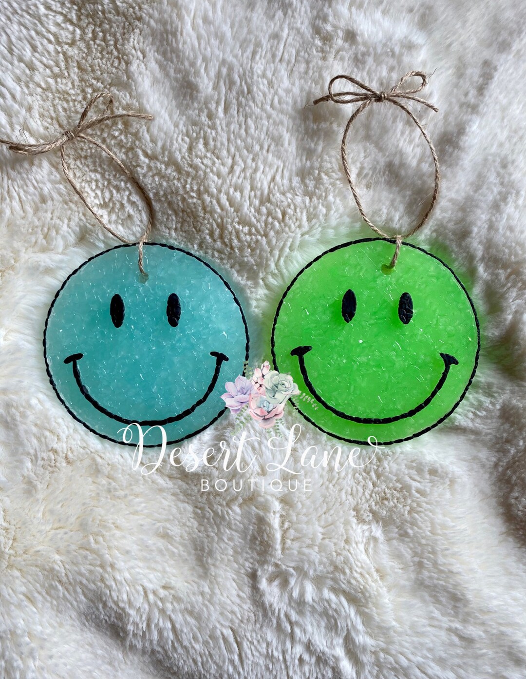 Smiley Face Car Air Freshener Car Freshie Smiley Car Scent Smile Air