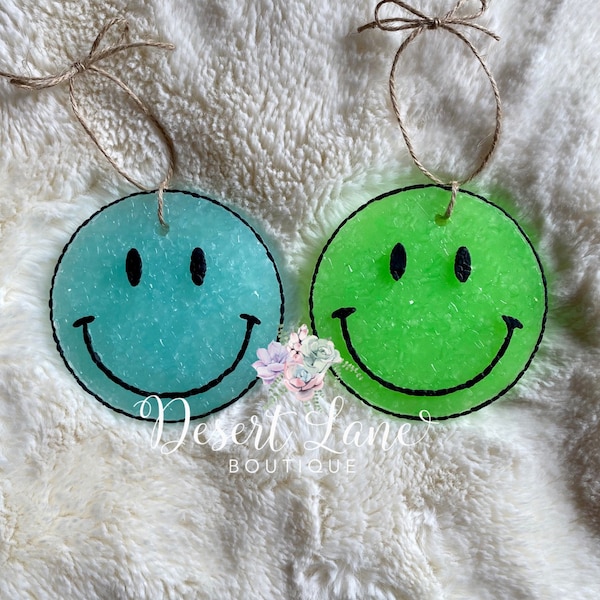 Smiley Face Air Freshener Etsy