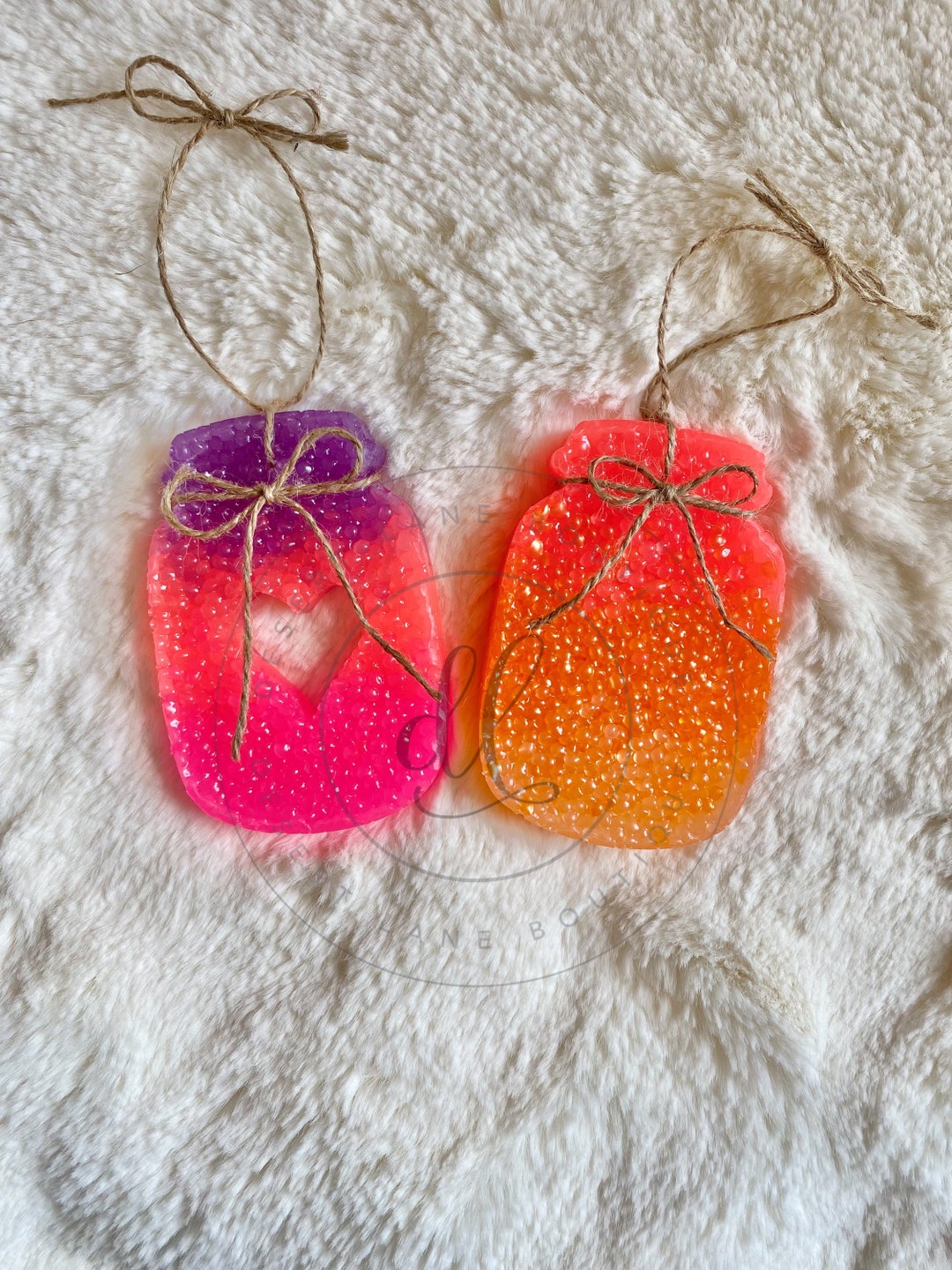 Mason Jar Car Air Freshener Car Freshie Car Scent Mason Jar With Cactus