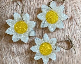 Daisy Car Air Freshener | Daisy Car Scent | Daisy Car Candle | Daisy Freshie | Smelly Jelly | Aroma Bead | Flower Gift | Flower Freshie