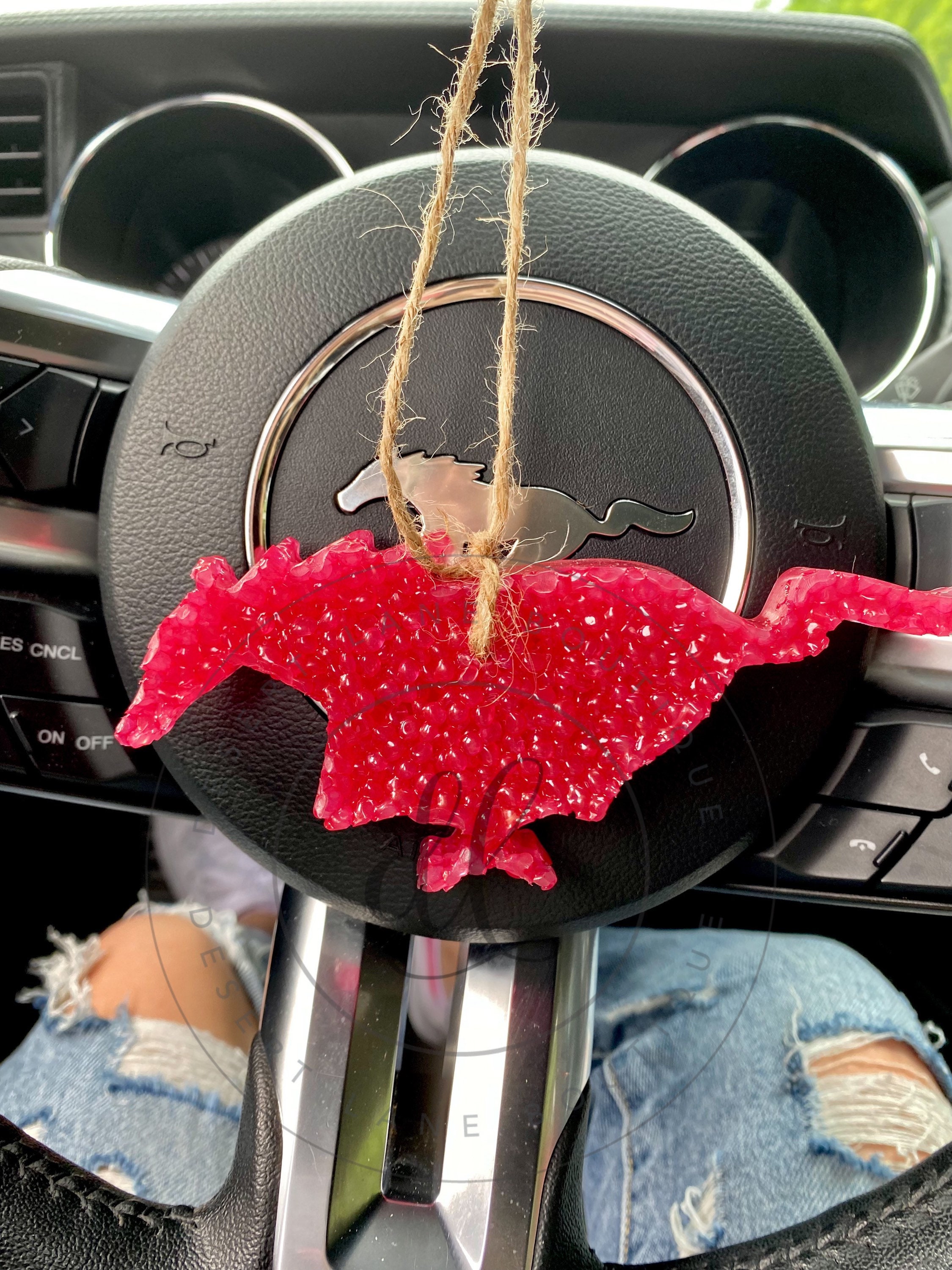 Pink mustang sale accessories
