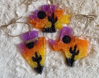 Desert Sunset Car Air Freshener | Car Freshie | Car Scent | Car Candle | Aromie | Smelly Jelly | Aroma Bead