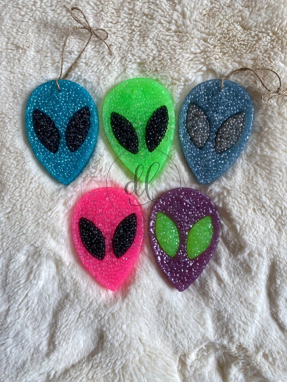 Alien Car Air Freshener Car Freshie Car Scent Alien Freshie Alien