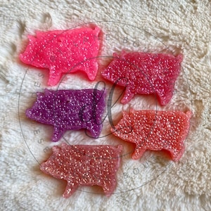 Pig Car Air Freshener // Car Freshie // Car Scent // Pig Air Freshener // Show Animal Air Freshener // Car Candle // Show Pig Car Freshie