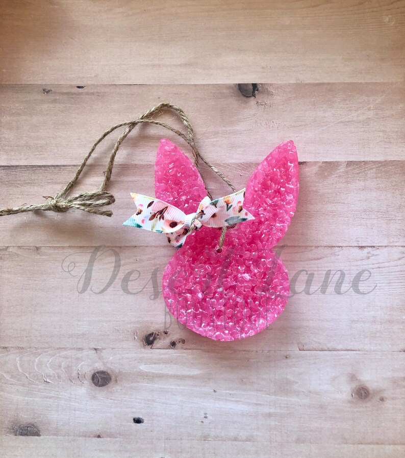 Bunny Rabbit Easter Car Air Freshener Car Freshie Easter Etsy