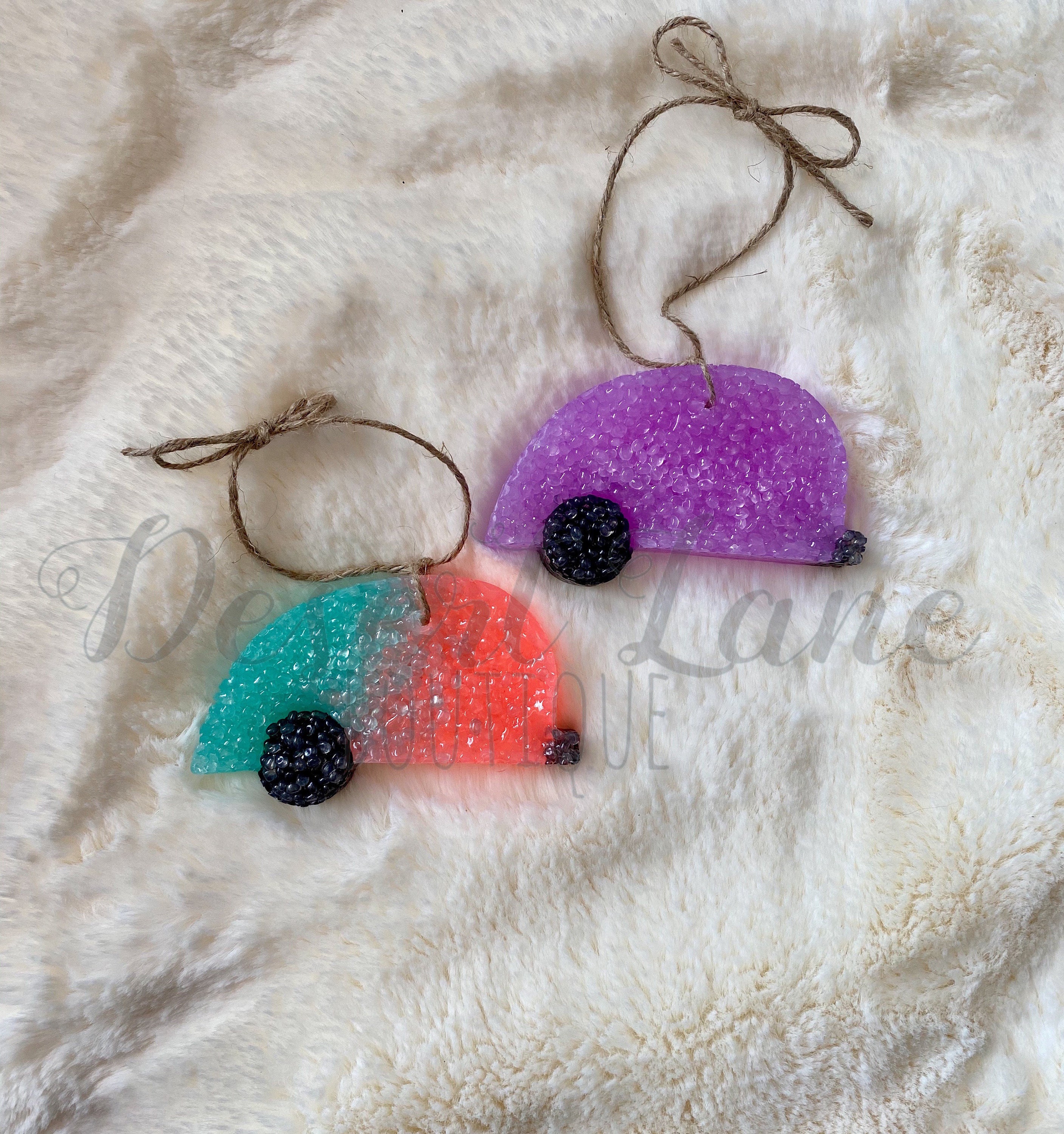 Vintage Camper Trailer Car Air Freshener Car Freshie Etsy