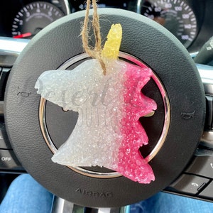 Unicorn Car Air Freshener // Car Freshie // Unicorn Car Scent // Unicorn Air Freshener // Unicorn Car Candle // Unicorn Car Freshie //