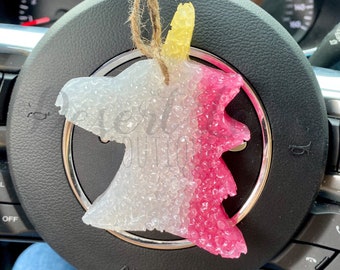 Unicorn Car Air Freshener // Car Freshie // Unicorn Car Scent // Unicorn Air Freshener // Unicorn Car Candle // Unicorn Car Freshie //