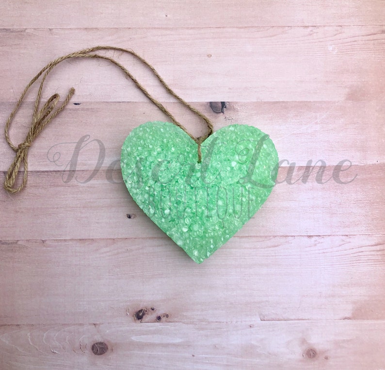 Heart Car Air Freshener Car Freshie Heart Car Scent Etsy