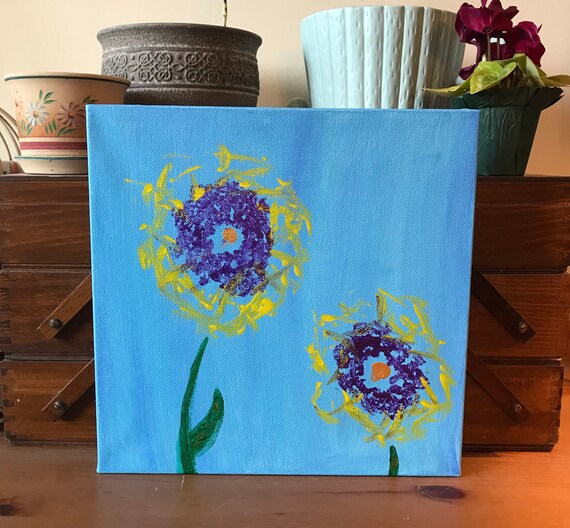 Bosom Blossoms Painting acrylic Canvas Breast Painting | Etsy