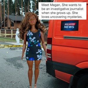 Journalist Barbie