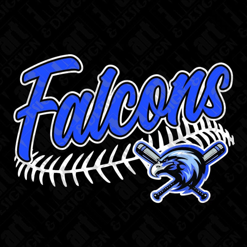 Falcons Baseball Dtf - Etsy